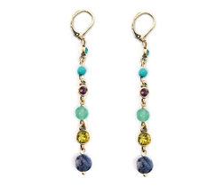 SAVVY CHIC, CANNY STYLE: Awesome Accessories: Beaded Dangle Earrings ...