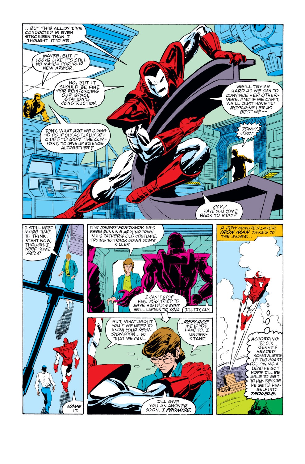 Read online Iron Man (1968) comic -  Issue #213 - 7