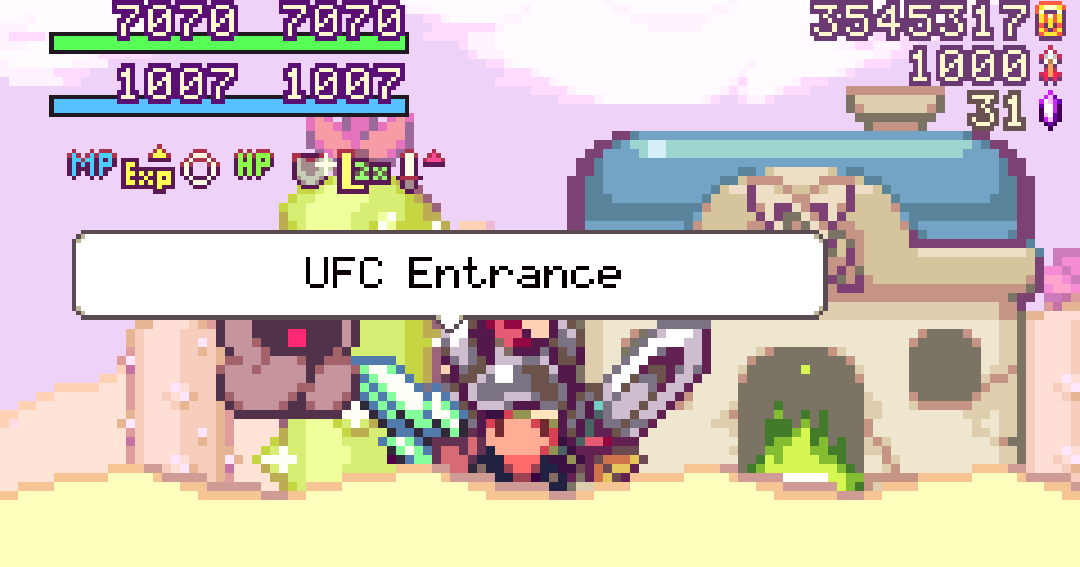 Linear Quest Guide UFC Bosses Builds Pixel Treats