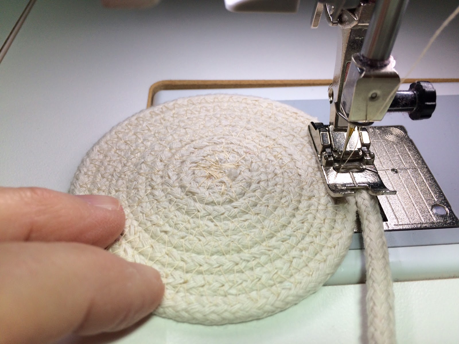 Now Sewing Clothesline bowls Some thoughts Coiled fabric basket