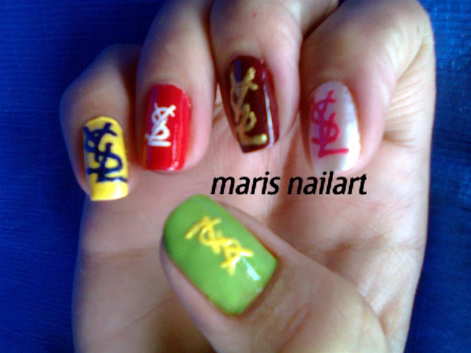 Maris' Nail Art YSL Nail Art