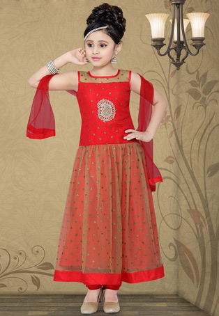 Model Baju Lebaran India Anak Prempuan Desain Moderen 