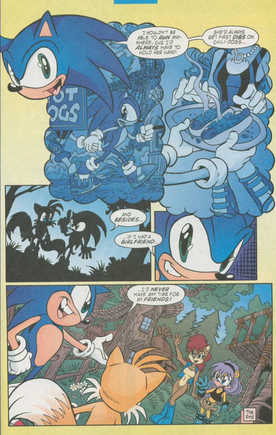 Read online Sonic The Hedgehog comic -  Issue #111 - 23