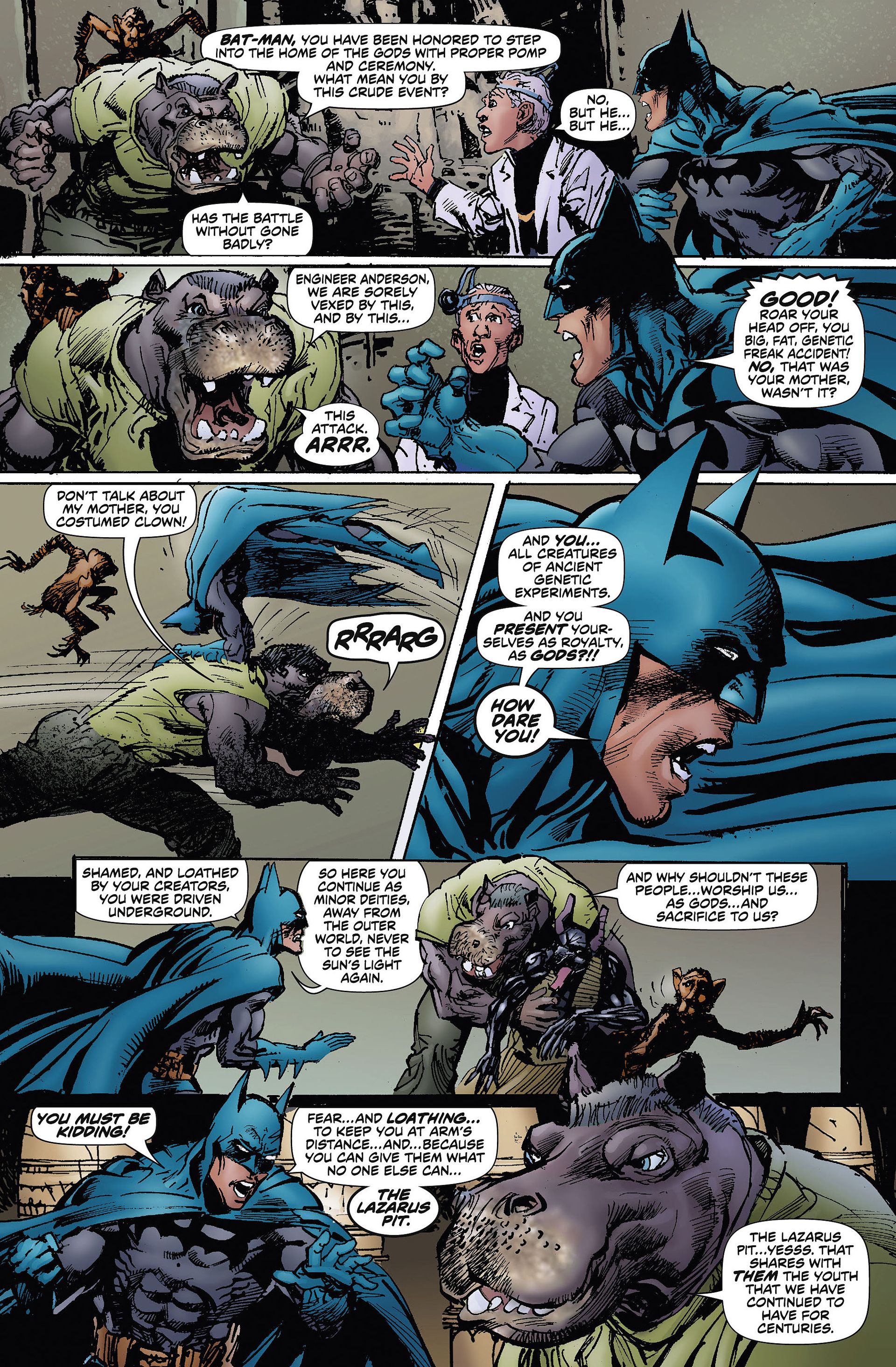 Read online Batman: Odyssey comic -  Issue #4 - 22