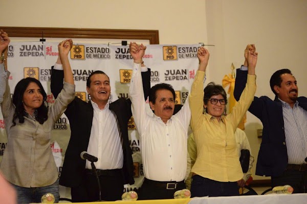 Juan Zepeda anuncia que impugnará triunfo de Del Mazo; Apenas se dio cuenta que fue elección de estado, Acusa.