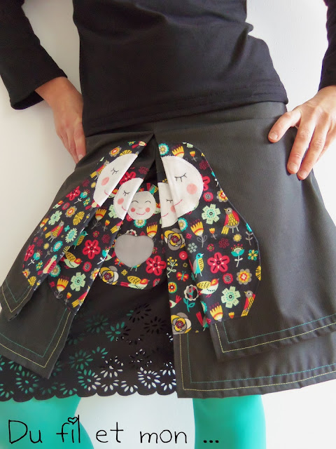 Du fil et mon: Veste Capuche