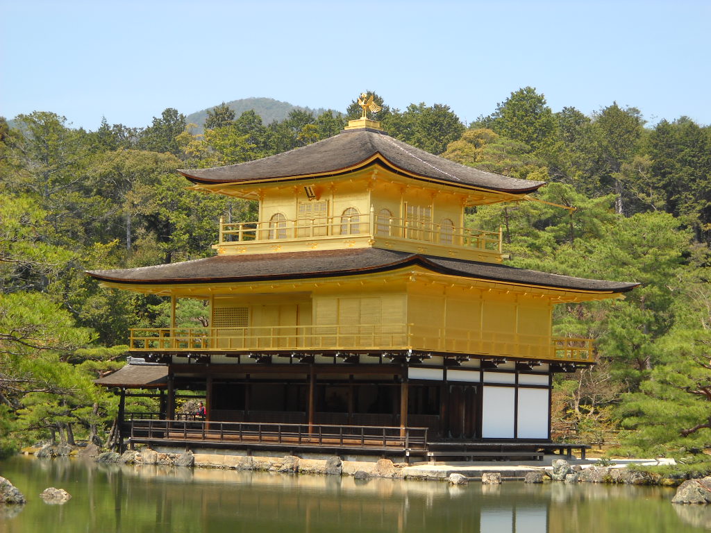 Золотой храм в киото япония