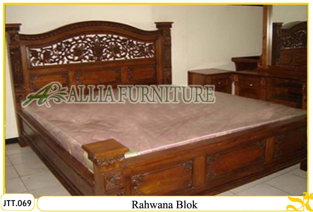 Tempat Tidur Ukiran Jati Rahwana Blok Allia Furniture Tempat Tidur Ukiran Jati Rahwana Blok Allia Furniture