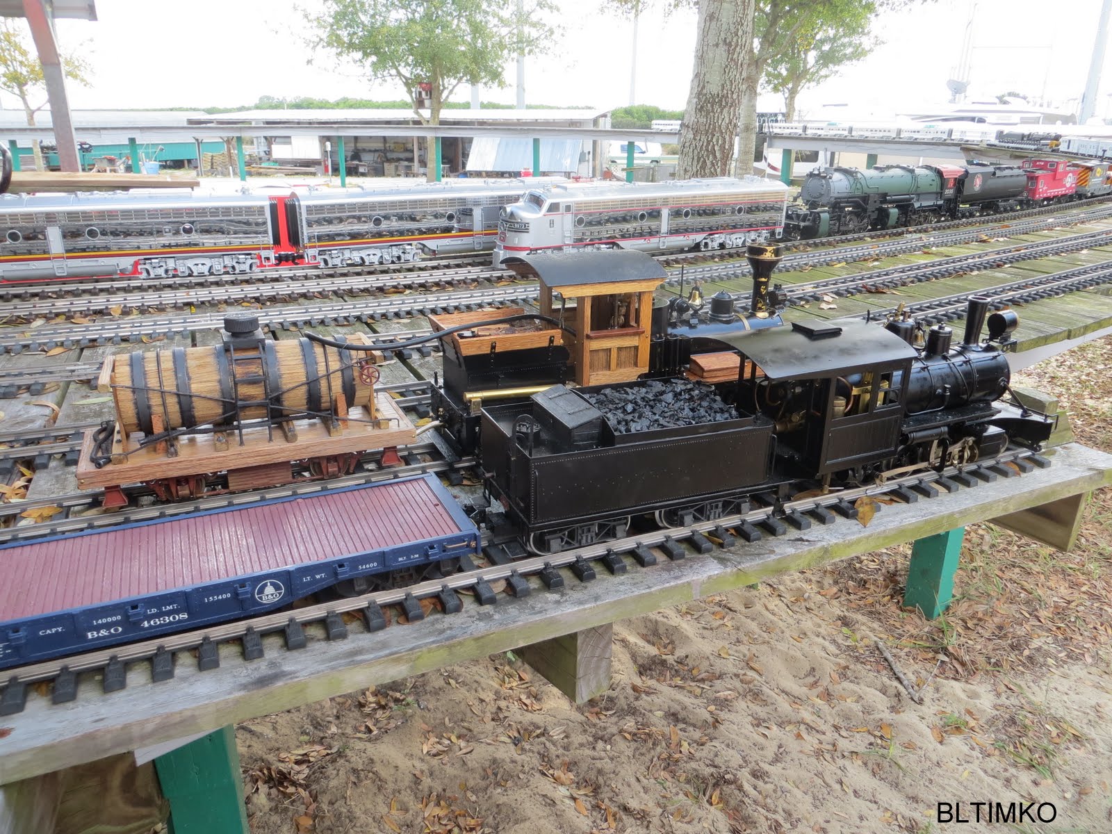 Bob and Linda's RV Travels Ridge Live SteamersGarden trains