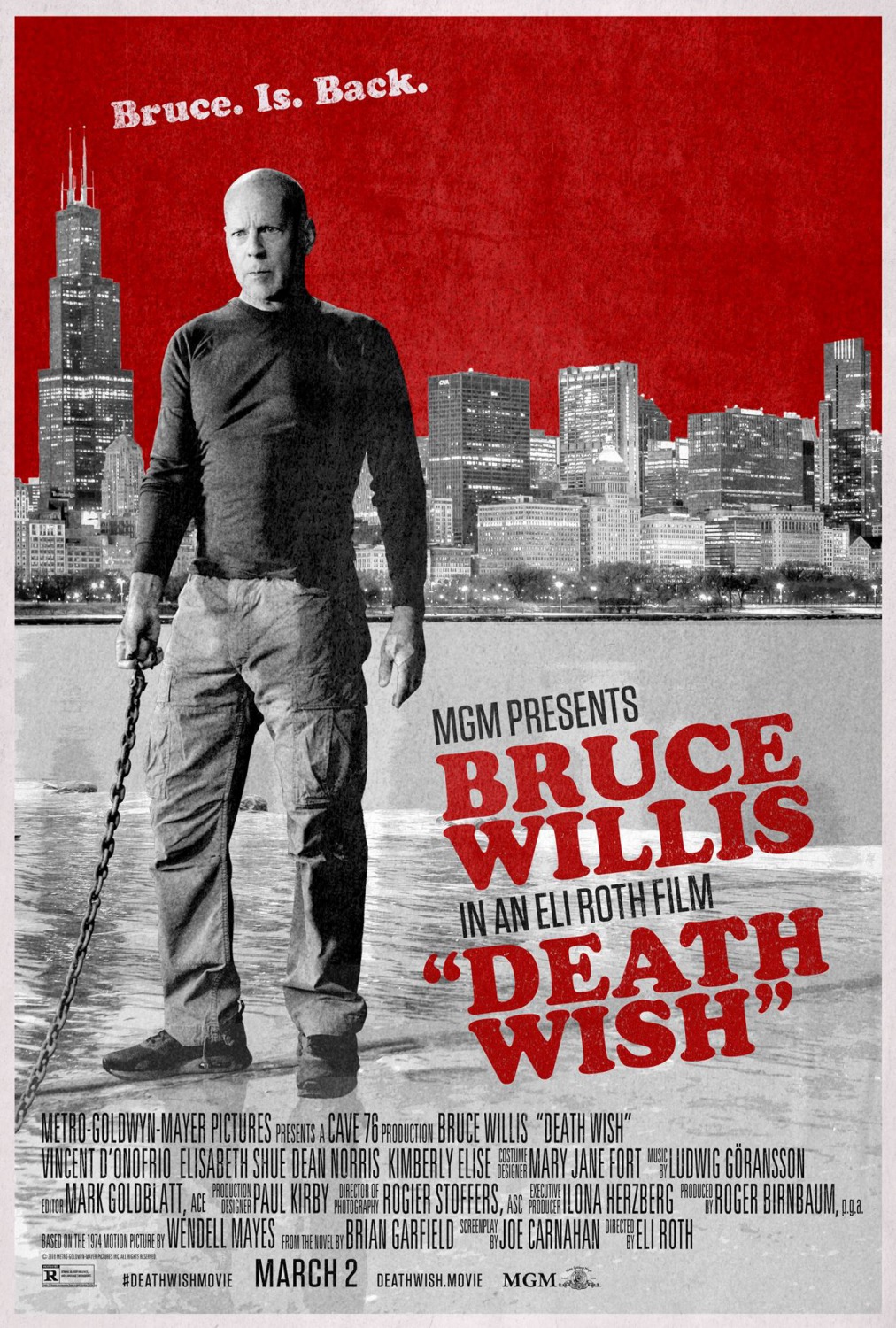 DEATH WISH (2018) Trailers, TV Spots, Clips, Featurettes, Images and