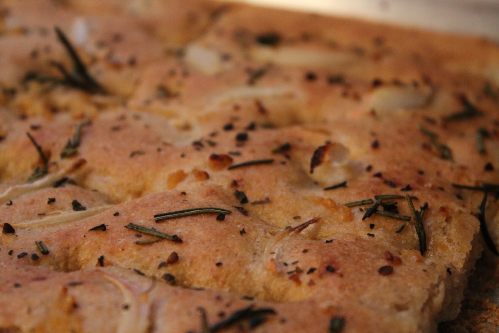 Mom's Frugal Onion Rosemary Focaccia Bread