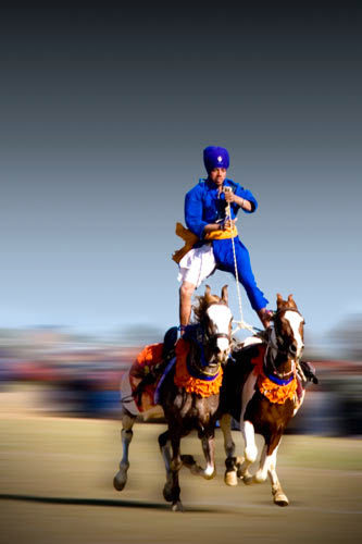 Horse Stunt, Kila Raipur Sports Festival