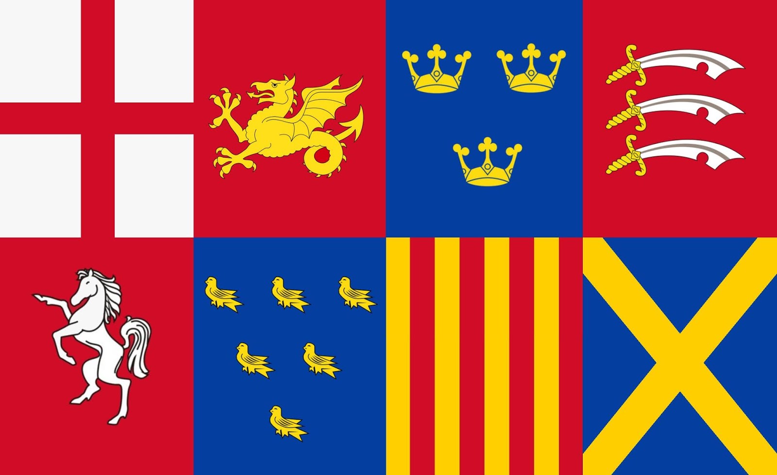 The Voice of Vexillology, Flags & Heraldry Seven Kingdoms English