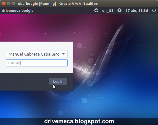 DriveMeca instalando y configurando Ubuntu Budgie 16.04 paso a paso