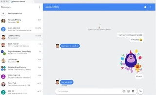 Kirim SMS lewat PC - Google Messages Kirim SMS lewat PC - Google Messages