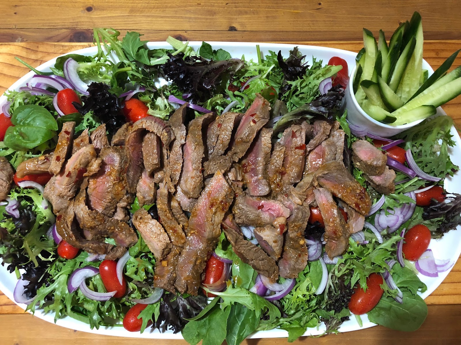a dash of flavour Asian Beef Salad