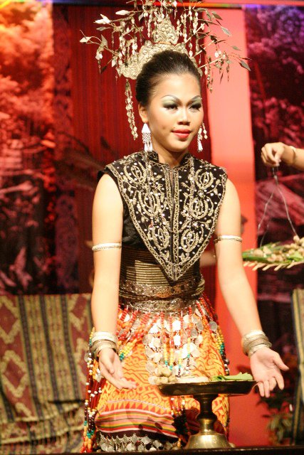 Kumang Iban of Various Tribes hence Various Costumes 