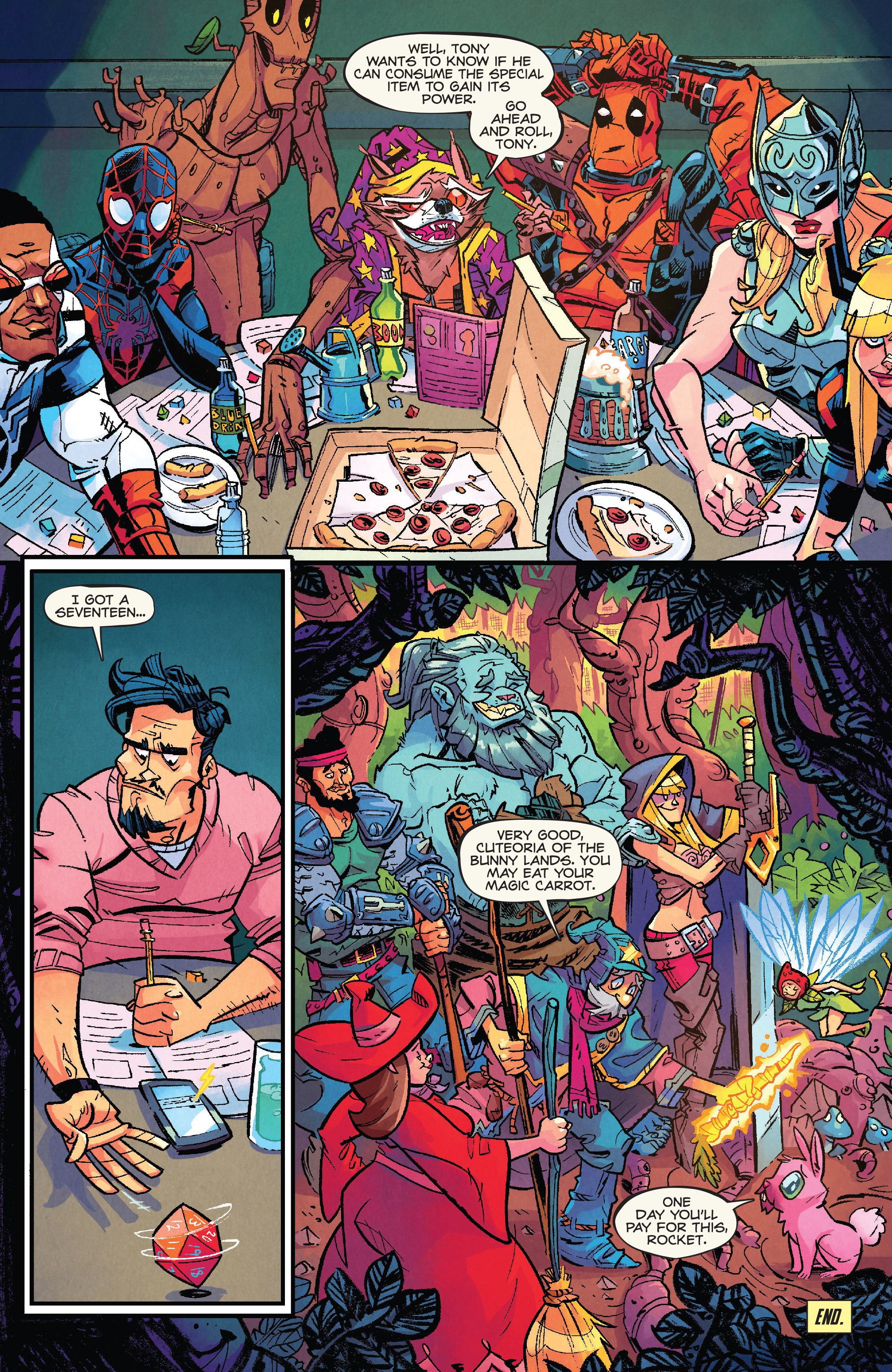 Read online Rocket Raccoon & Groot comic -  Issue #4 - 19