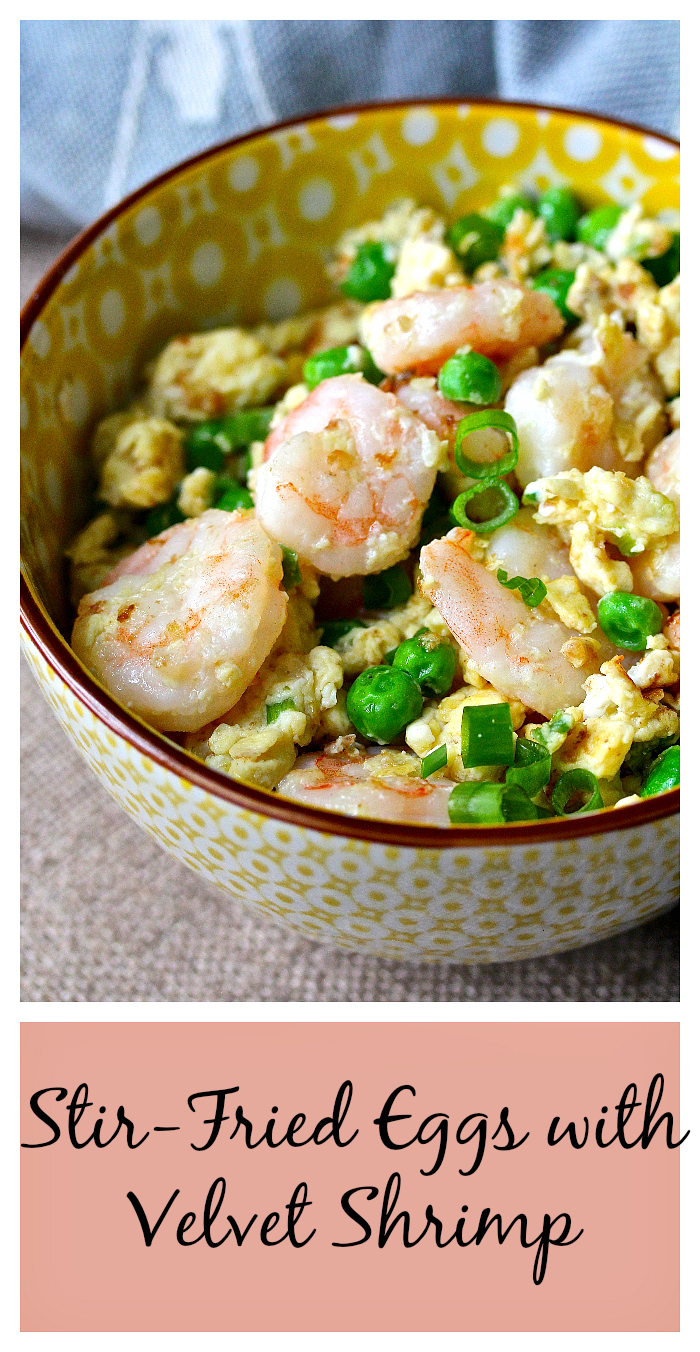 StirFried Eggs with Velvet Shrimp Wok Wednesdays Karen's Kitchen