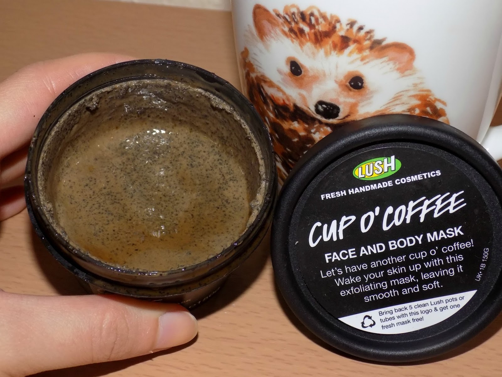 Julia Speaks BEAUTY Review Lush Cup O'Coffee