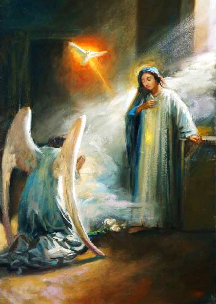 MARCH 25 - The Solemnity of the Annunciation and Incarnation of the Lord - Lk 1:26-38