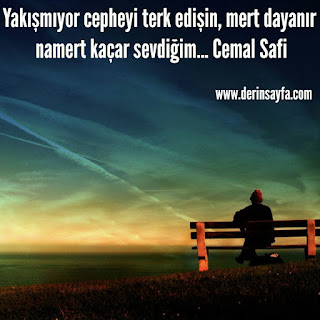 Cemal Safi Sözleri