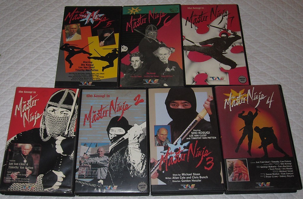 TheBad.net - The Lee Van Cleef Blog: eBay Watch: Master Ninja Complete VHS
