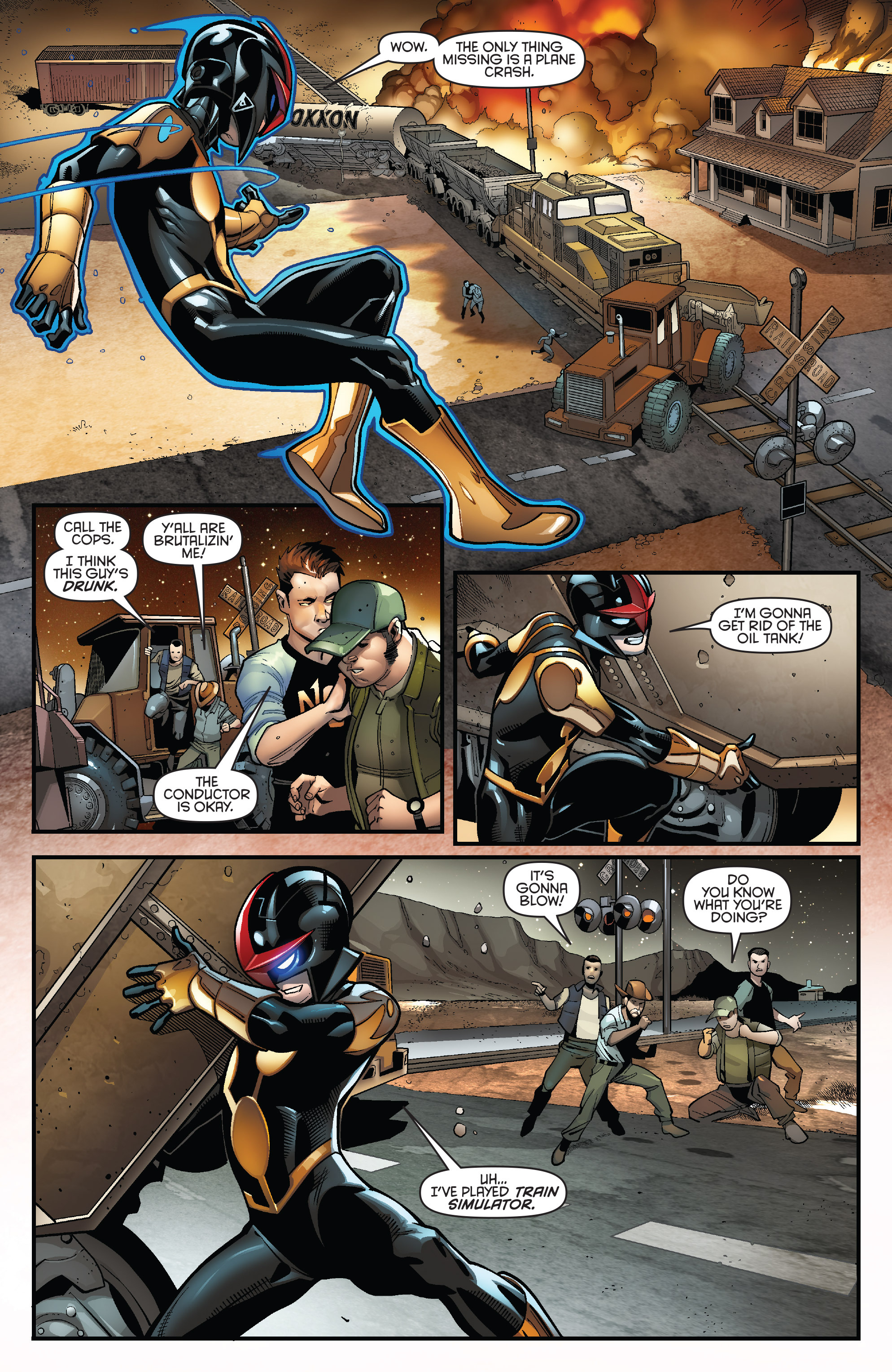 Read online Nova (2013) comic -  Issue #17 - 15