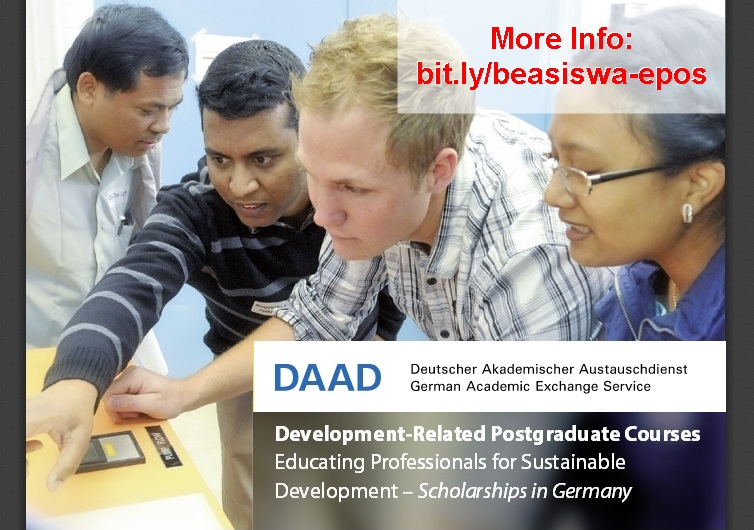Beasiswa Kuliah S2 Dan S3 Jerman Oleh Daad Epos • Indbeasiswa