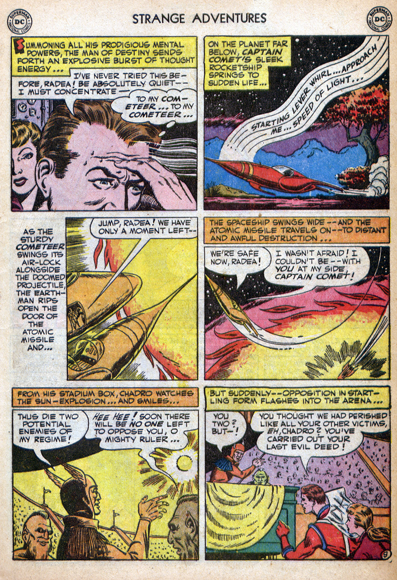 Read online Strange Adventures (1950) comic -  Issue #12 - 10