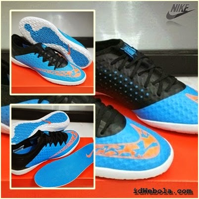 Sepatu Futsal Nike Elastico Finalle III - Biru Sepatu Futsal Nike Elastico Finalle III - Biru
