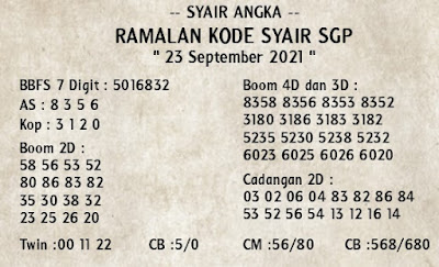 PREDIKSI SGP YOHII