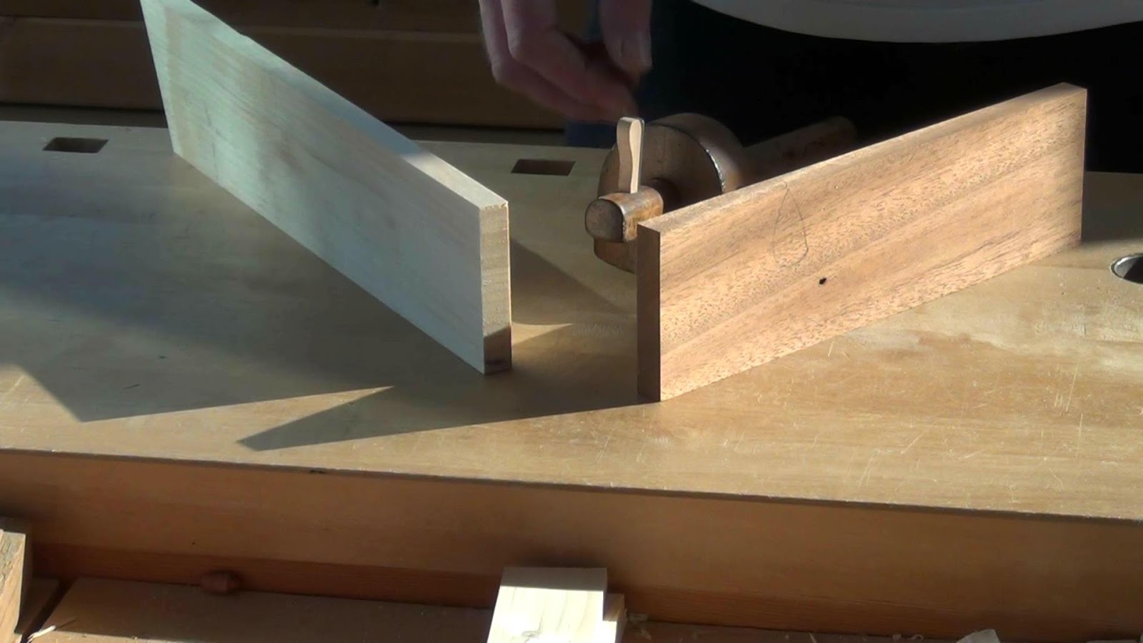 Hand Cut Joints Tongue and Rabbet