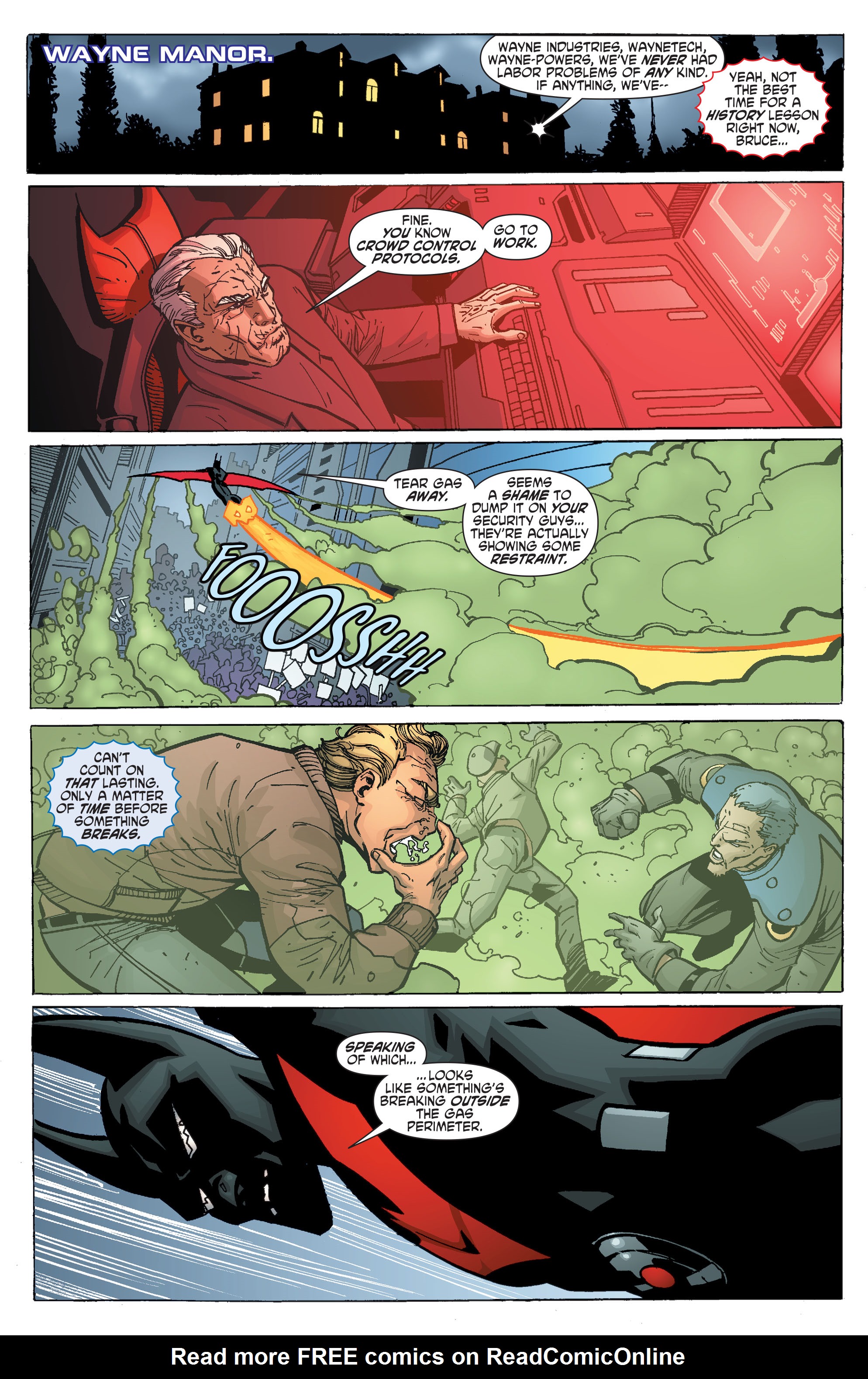 Read online Batman Beyond (2011) comic -  Issue #5 - 4