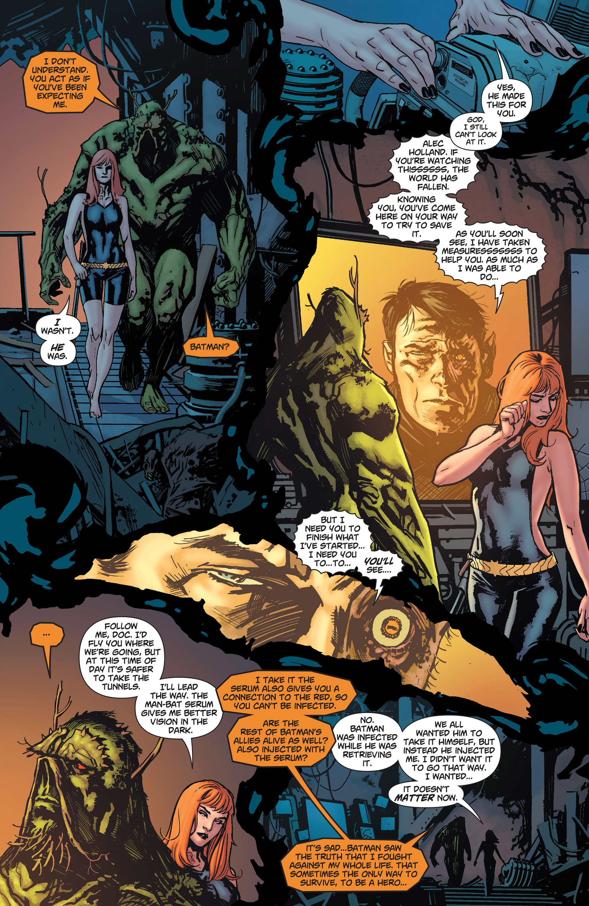Read online Swamp Thing (2011) comic -  Issue #16 - 5