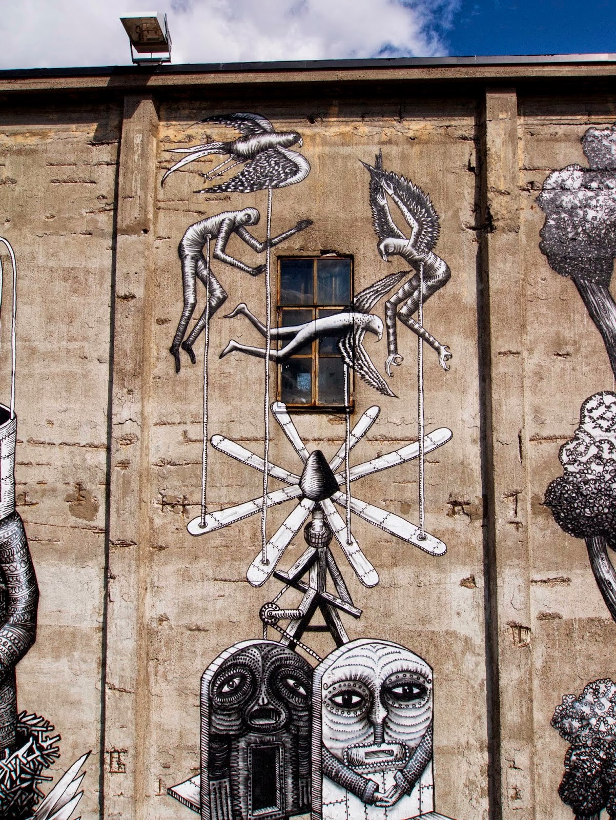 Phlegm New Mural Moss, Norway StreetArtNews