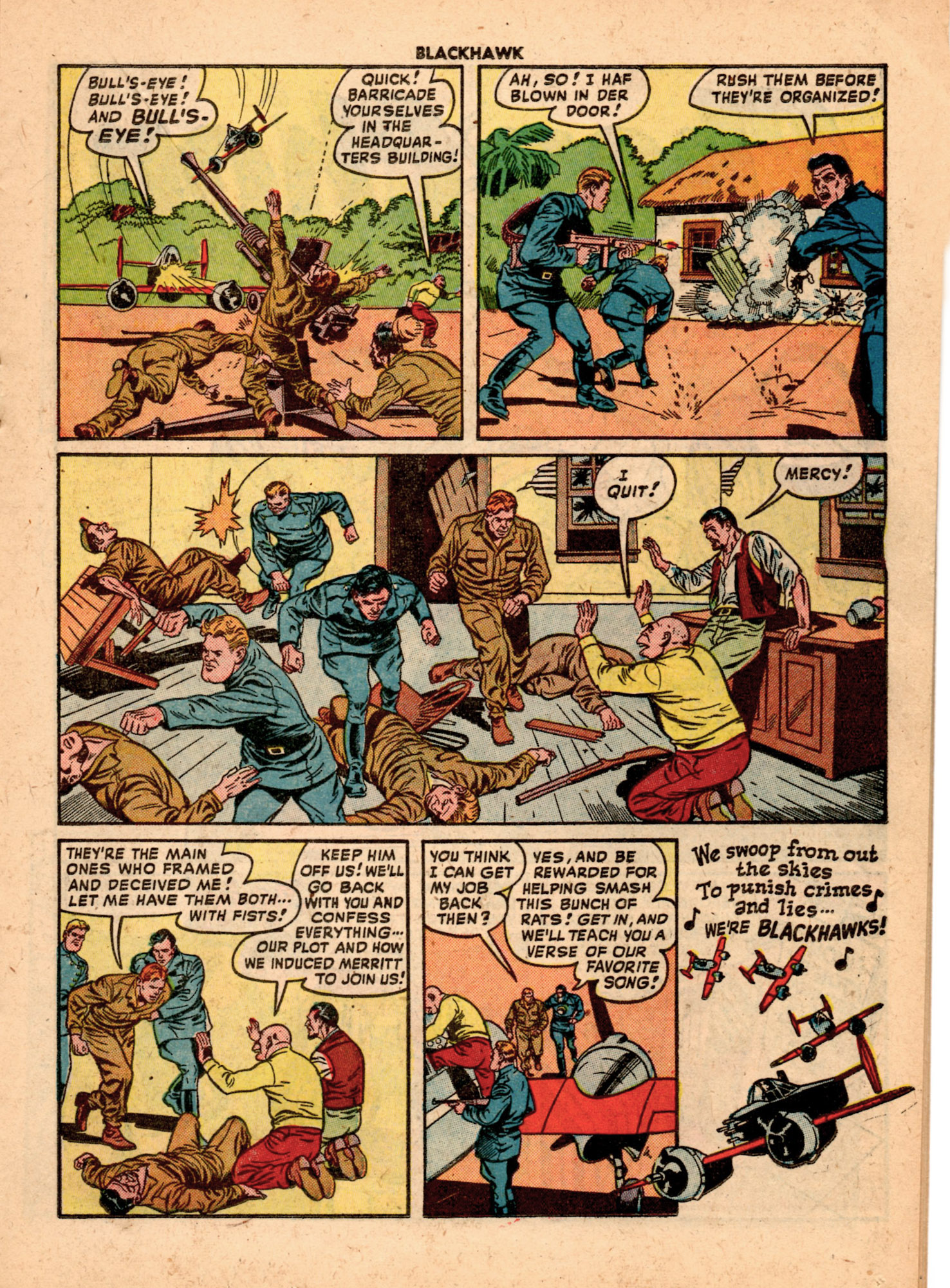 Read online Blackhawk (1957) comic -  Issue #21 - 25