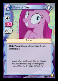 My Little Pony Party of One Equestrian Odysseys CCG Card
