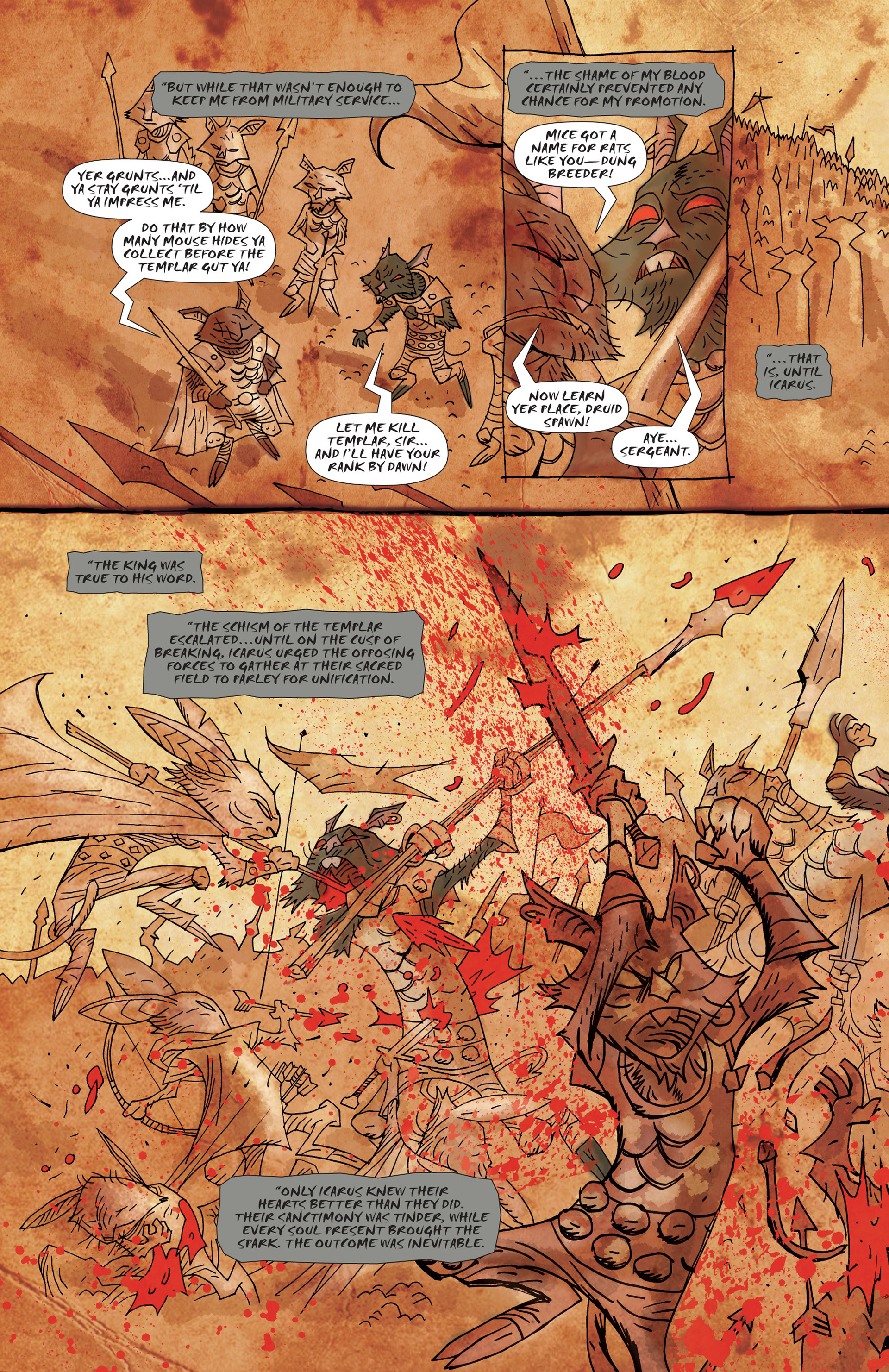 Read online The Mice Templar Volume 4: Legend comic -  Issue #4 - 15