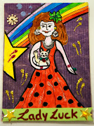 . was to make a craft incorporating/depicting any Symbol of Luck.