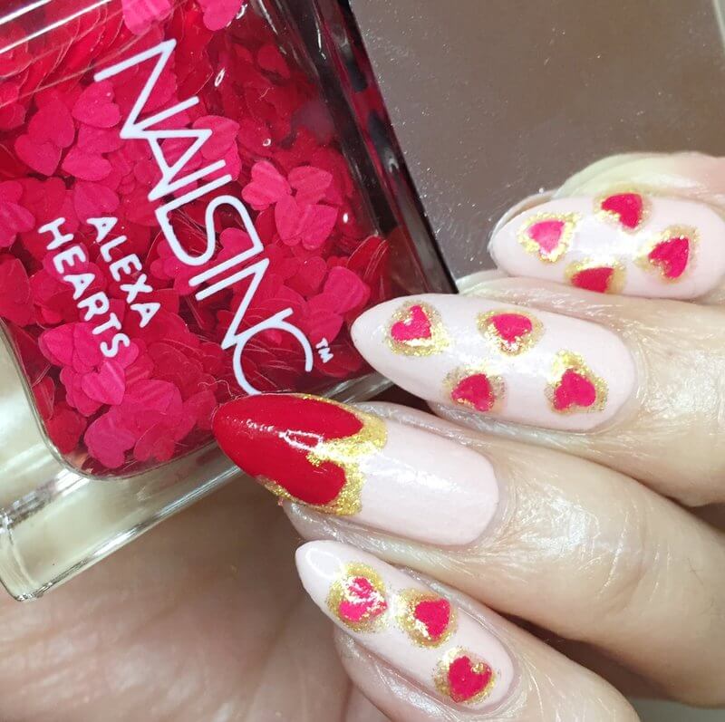 Disney Queen of Hearts French Manicure – Emi's Manis