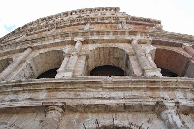 Fachada El Coliseo en Roma