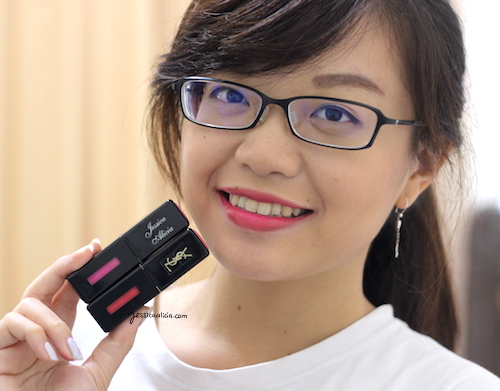 Yves Saint Laurent Vinyl Cream Lip Stain review by Jessica Alicia
