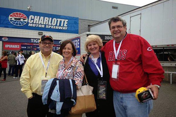 Howard (Blake’s brother), his wife, Jeannine, Kathy (Blake’s wife) and Blake (the Grand Prize Winner) 