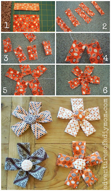 How to Make a Fabric Flower How to Make a Fabric Flower
