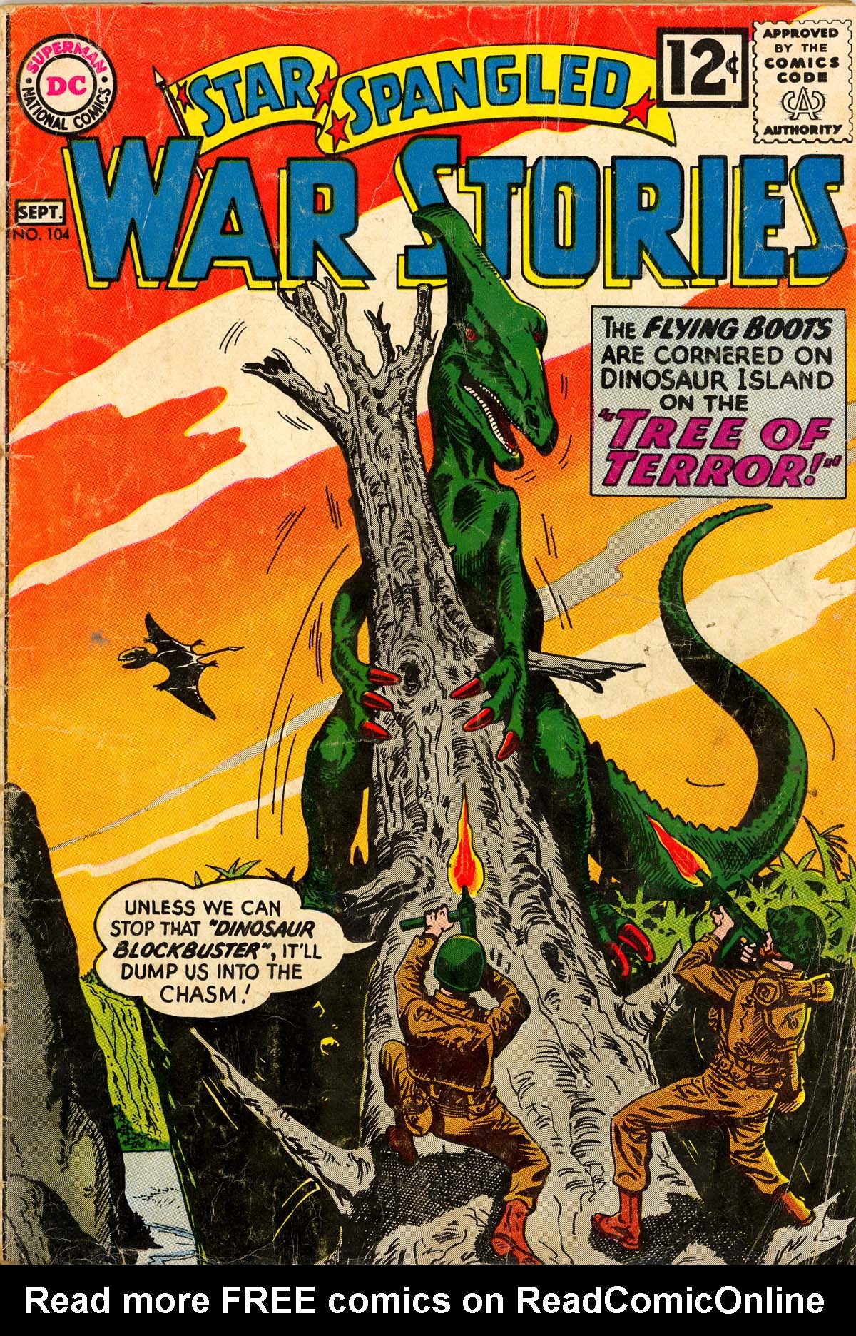 Read online Star Spangled War Stories (1952) comic -  Issue #104 - 1