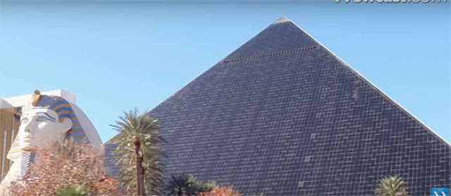 Piramide en Las Vegas.