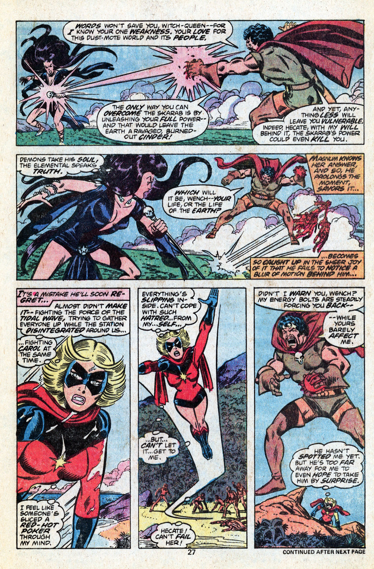 Read online Ms. Marvel (1977) comic -  Issue #12 - 29