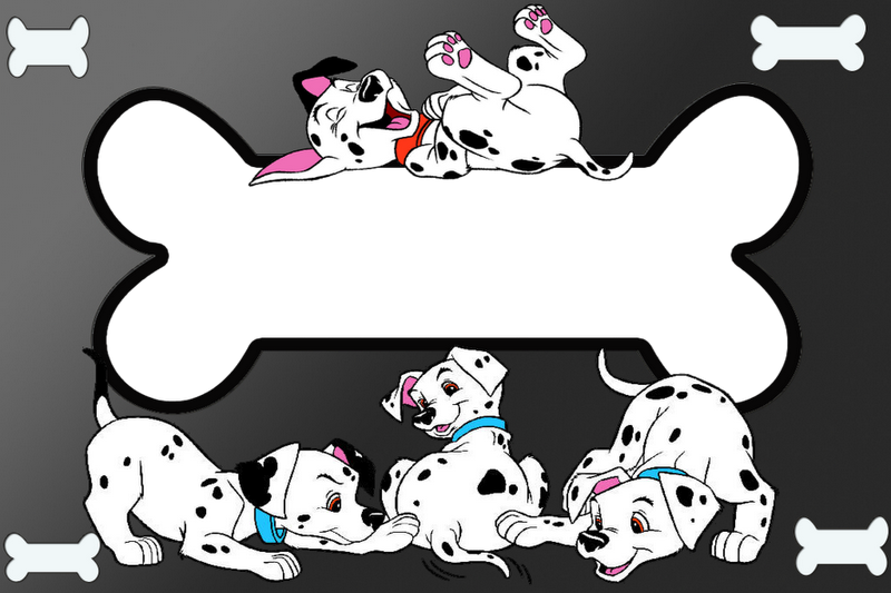 Arts Molduras Digitais Evellyne: 101 Dalmatas
