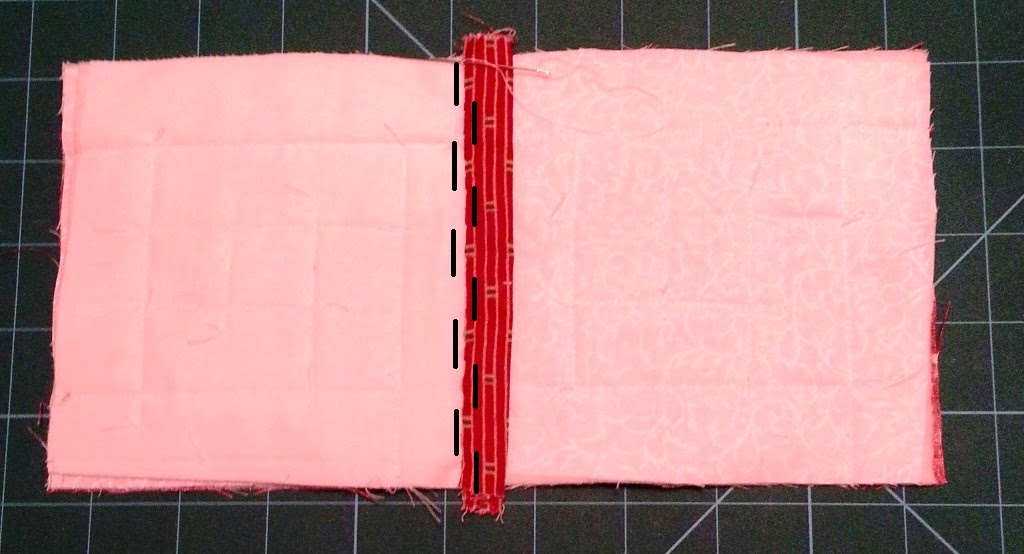 Quilt as you go tutorial Sarah Payne Happiness is a bottomless